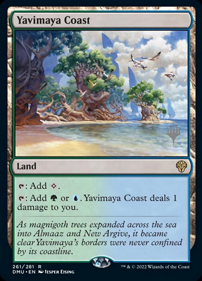 Yavimaya Coast (Promo Pack) [Dominaria United Promos] | Rock City Comics