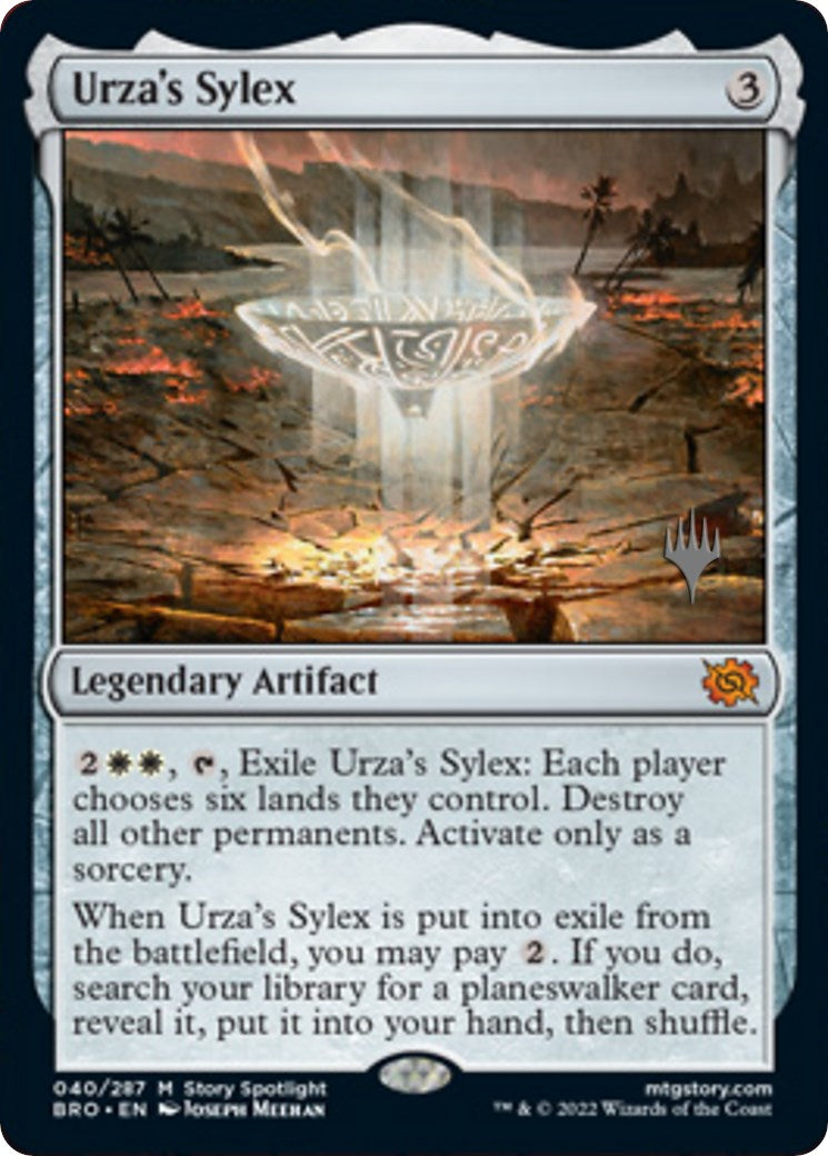 Urza's Sylex (Promo Pack) [The Brothers' War Promos] | Rock City Comics