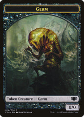 Germ // Zombie (016/036) Double-Sided Token [Commander 2014 Tokens] | Rock City Comics