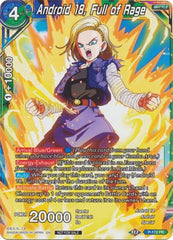 Android 18, Full of Rage (P-172) [Promotion Cards] | Rock City Comics