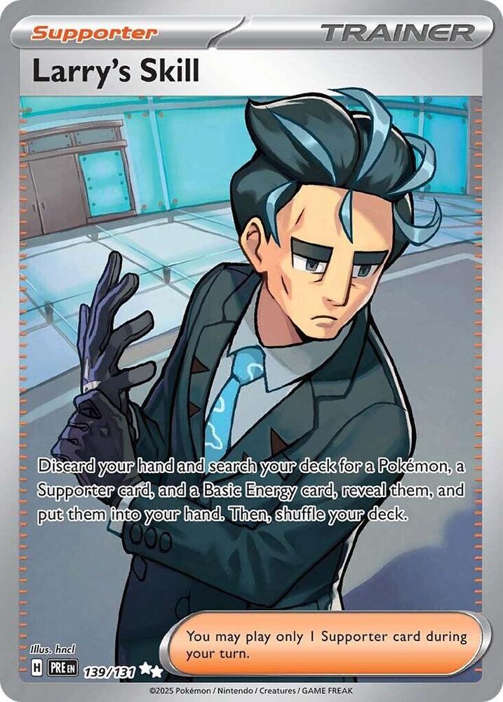 Larry's Skill (139/131) [Scarlet & Violet: Prismatic Evolutions] | Rock City Comics