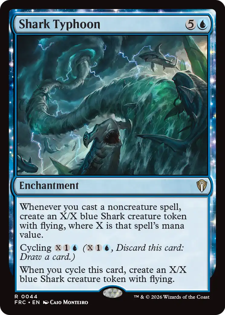Shark Typhoon [Reality Fracture Commander] | Rock City Comics