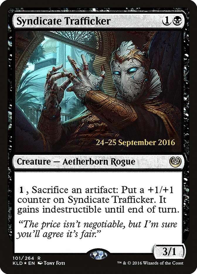 Syndicate Trafficker [Kaladesh Prerelease Promos] | Rock City Comics