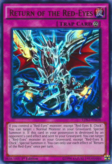 Return of the Red-Eyes [LDK2-ENJ34] Ultra Rare | Rock City Comics