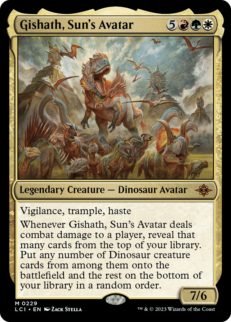 Gishath, Sun's Avatar [The Lost Caverns of Ixalan] | Rock City Comics