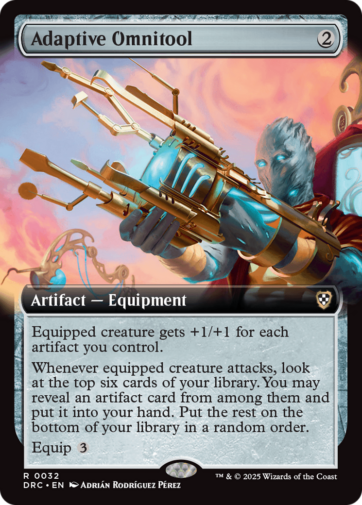 Adaptive Omnitool (Extended Art) [Aetherdrift Commander] | Rock City Comics