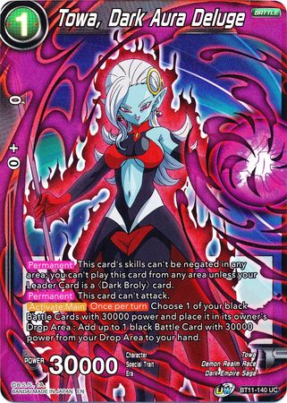 Towa, Dark Aura Deluge (BT11-140) [Vermilion Bloodline 2nd Edition] | Rock City Comics