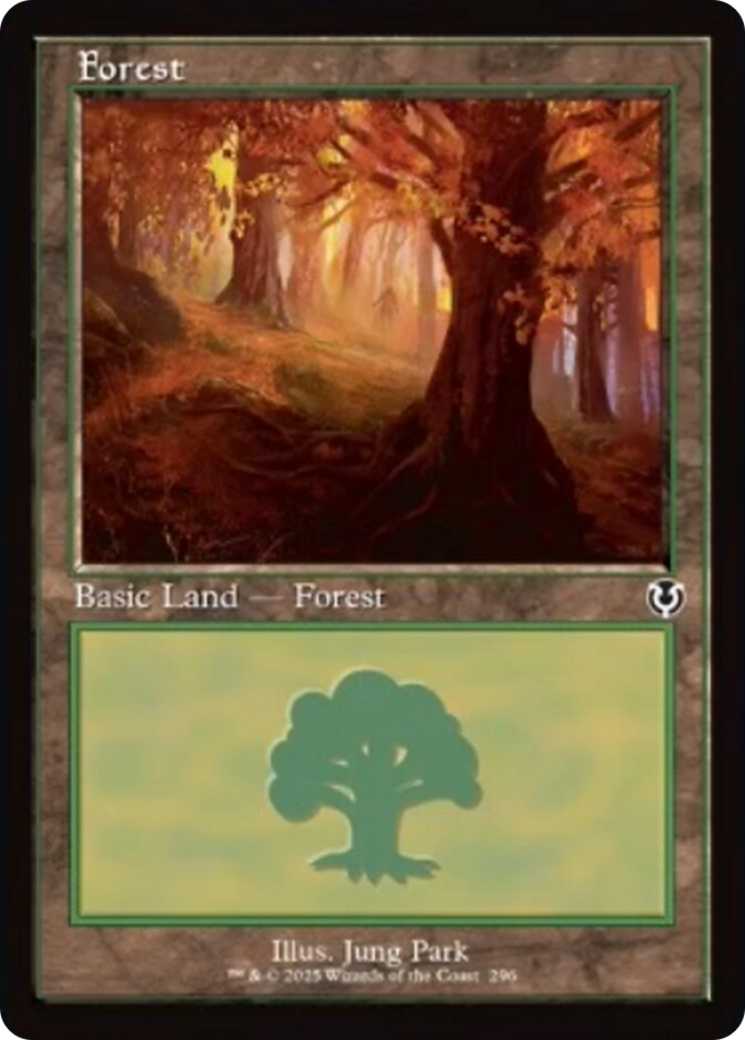 Forest (296) (Retro Frame) [Innistrad Remastered] | Rock City Comics