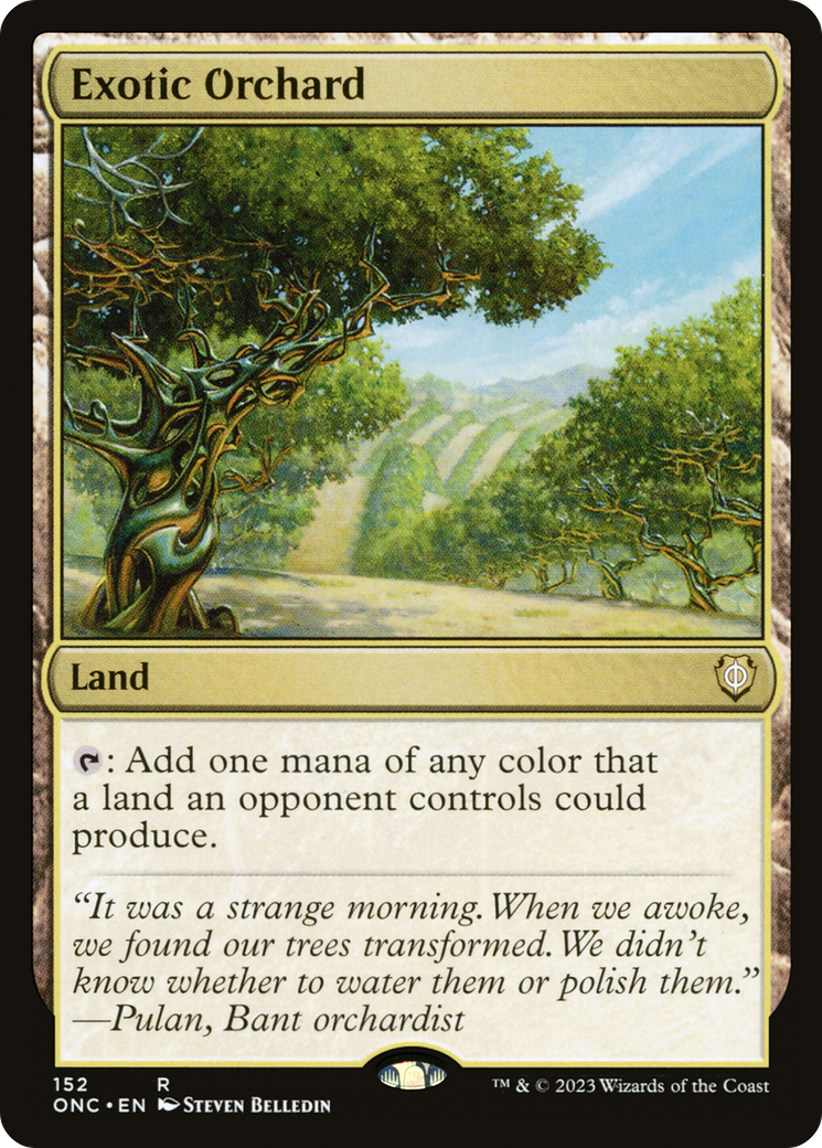 Exotic Orchard [Phyrexia: All Will Be One Commander] | Rock City Comics