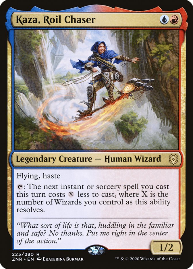 Kaza, Roil Chaser (Promo Pack) [Zendikar Rising Promos] | Rock City Comics