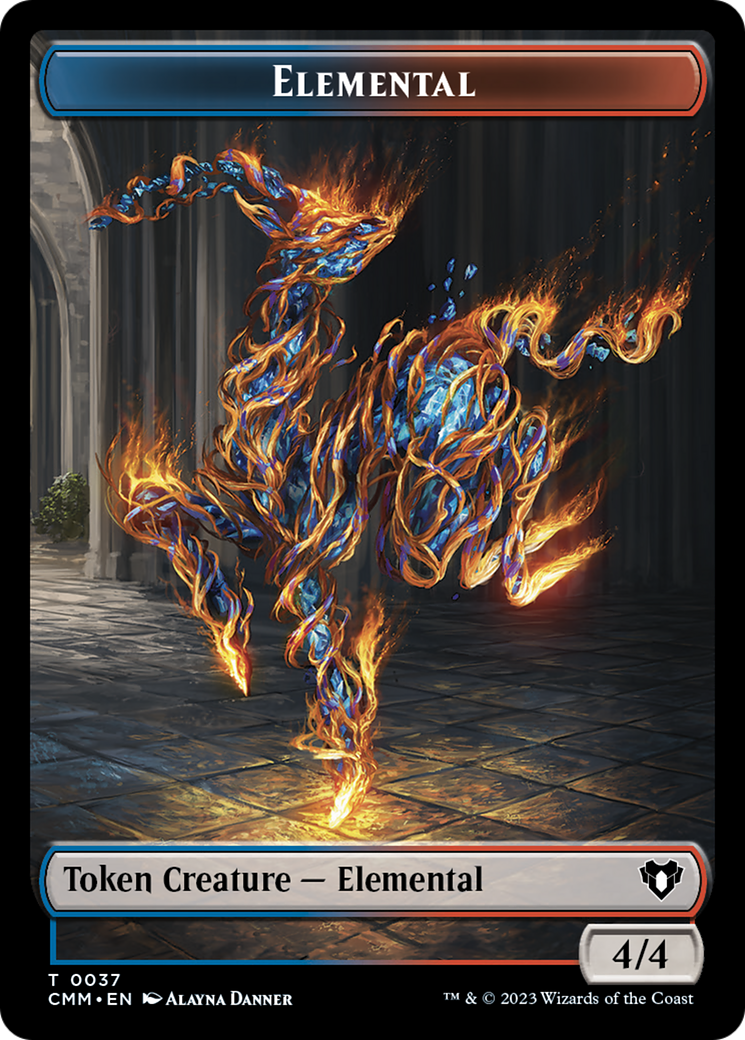 Elemental Token (37) [Commander Masters Tokens] | Rock City Comics