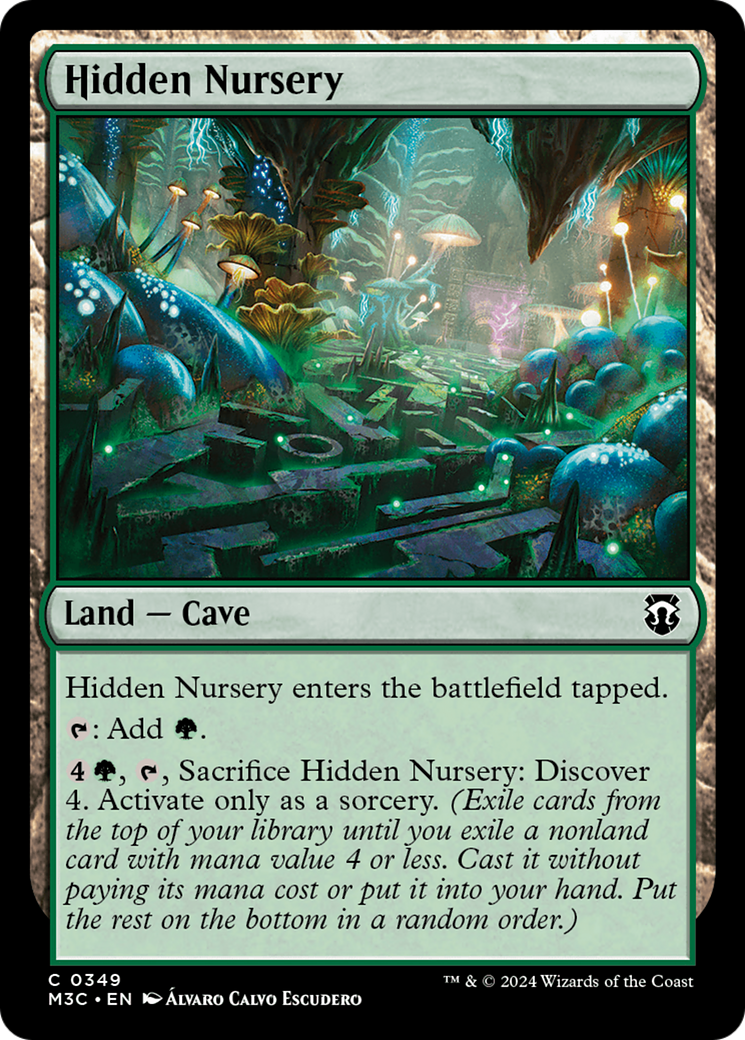 Hidden Nursery (Ripple Foil) [Modern Horizons 3 Commander] | Rock City Comics