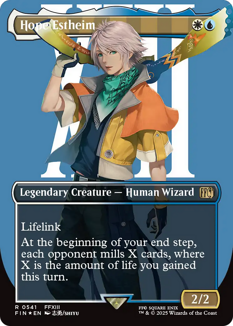 Hope Estheim (Borderless) (Surge Foil) [FINAL FANTASY] | Rock City Comics