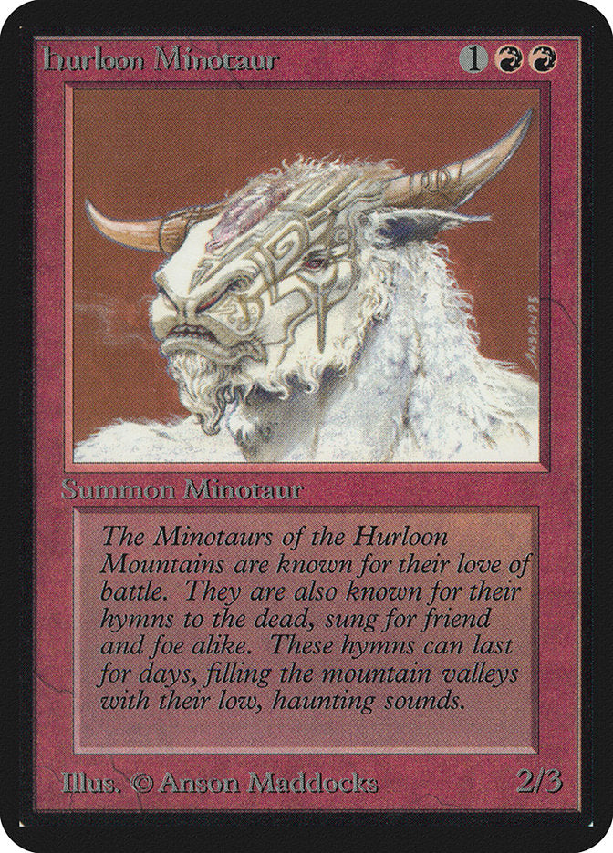 Hurloon Minotaur [Alpha Edition] | Rock City Comics