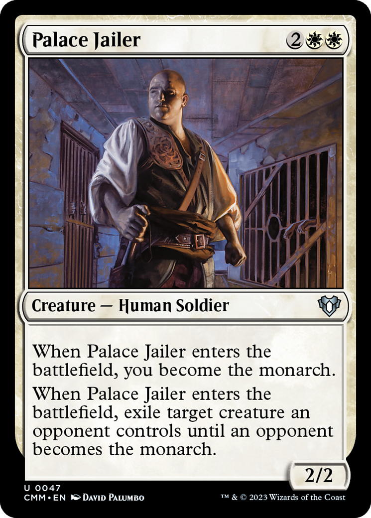 Palace Jailer [Commander Masters] | Rock City Comics