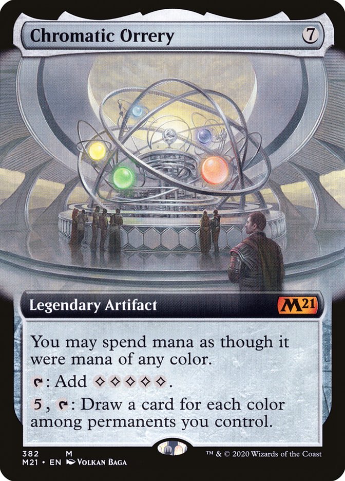 Chromatic Orrery (Extended Art) [Core Set 2021] | Rock City Comics