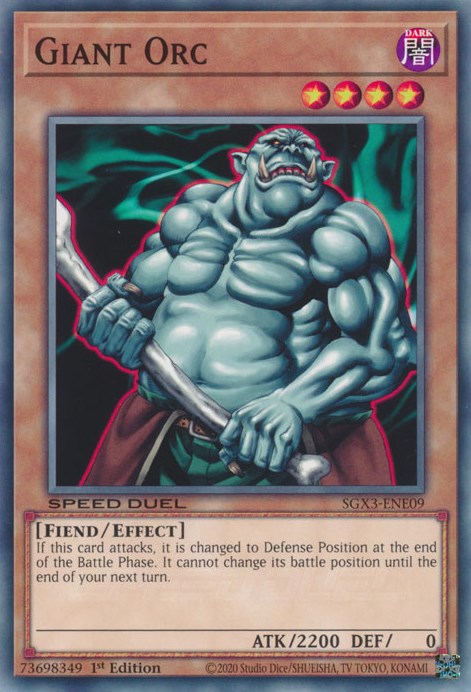 Giant Orc [SGX3-ENE09] Common | Rock City Comics