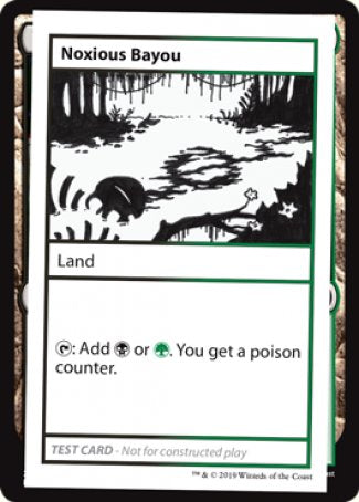 Noxious Bayou (2021 Edition) [Mystery Booster Playtest Cards] | Rock City Comics