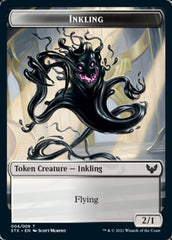 Inkling // Pest Double-Sided Token [Strixhaven: School of Mages Tokens] | Rock City Comics