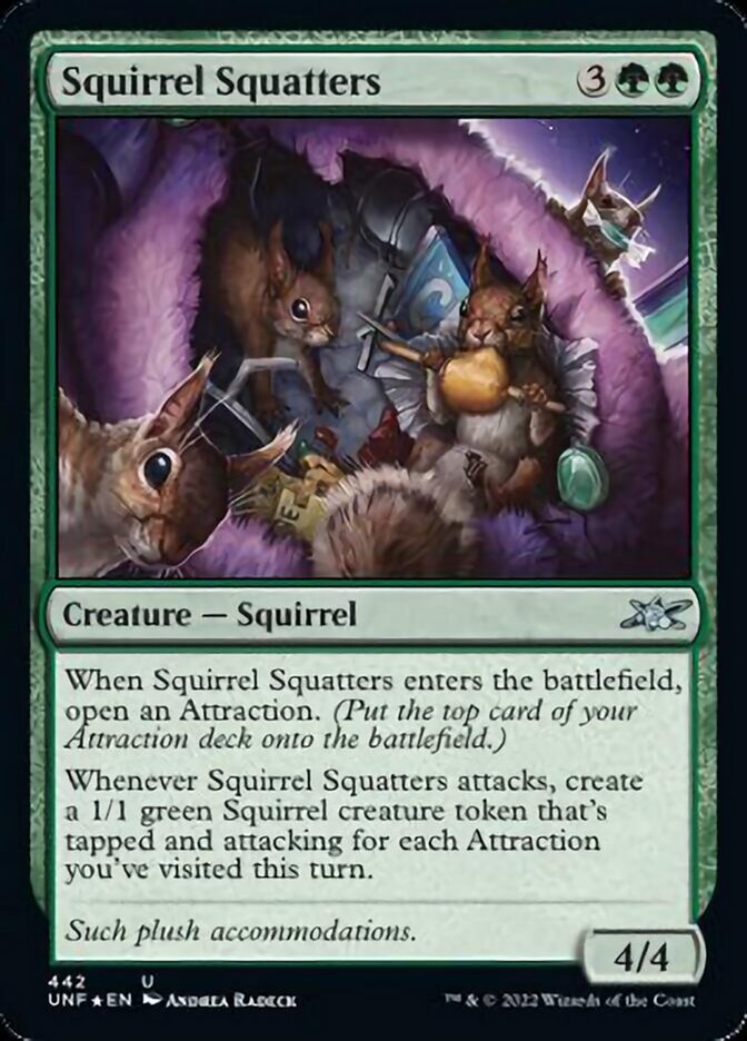 Squirrel Squatters (Galaxy Foil) [Unfinity] | Rock City Comics