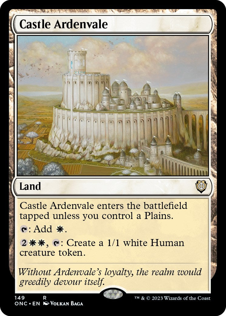 Castle Ardenvale [Phyrexia: All Will Be One Commander] | Rock City Comics