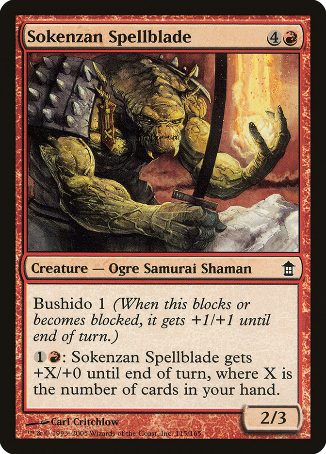 Sokenzan Spellblade [Saviors of Kamigawa] | Rock City Comics