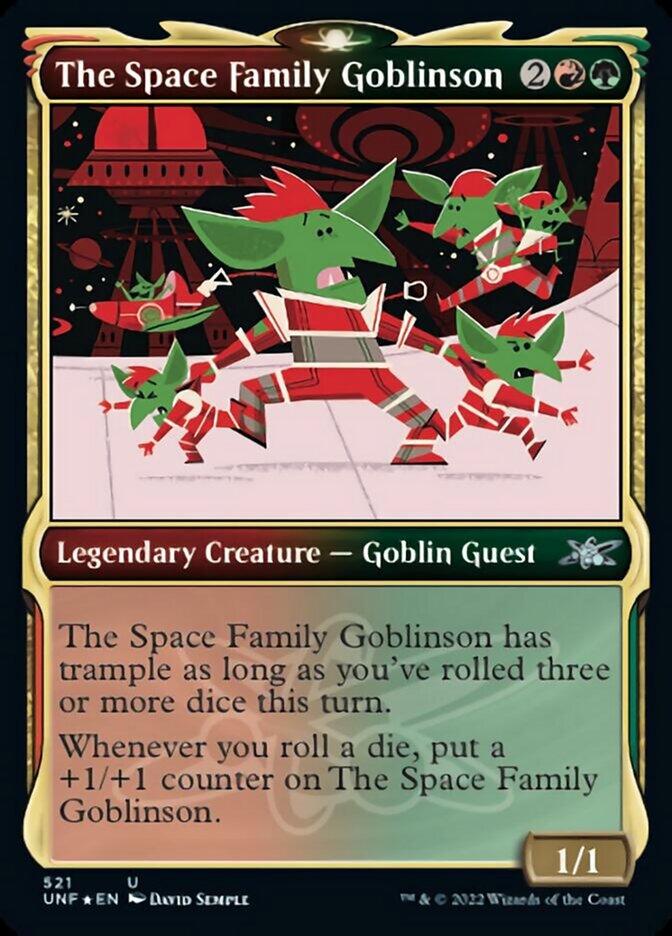 The Space Family Goblinson (Showcase) (Galaxy Foil) [Unfinity] | Rock City Comics