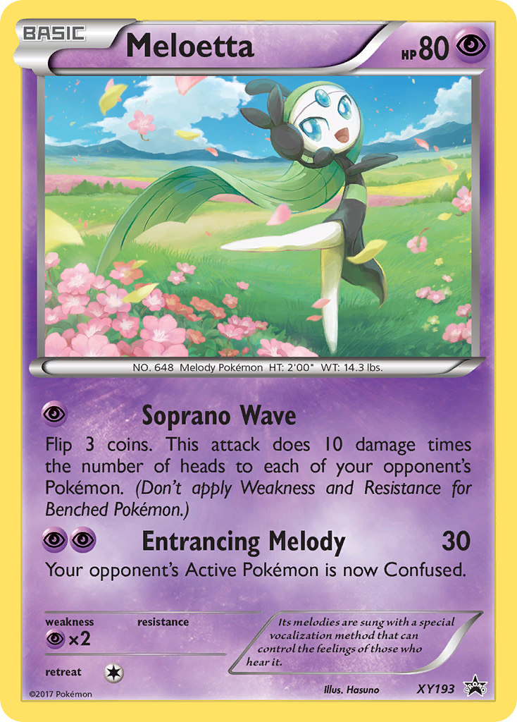 Meloetta (XY193) [XY: Black Star Promos] | Rock City Comics