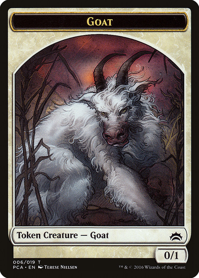 Goat // Insect Double-Sided Token [Planechase Anthology Tokens] | Rock City Comics