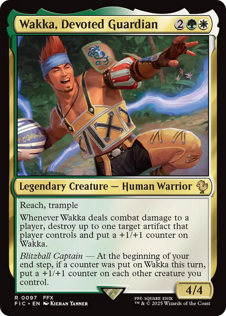 Wakka, Devoted Guardian [FINAL FANTASY Commander] | Rock City Comics