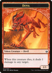 Devil // Satyr Double-Sided Token [Challenger Decks 2020 Tokens] | Rock City Comics