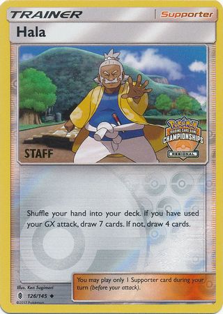 Hala (126/145) (Regional Championship Promo Staff) [Sun & Moon: Guardians Rising] | Rock City Comics