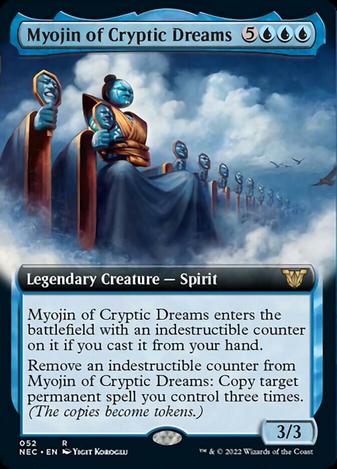Myojin of Cryptic Dreams (Extended Art) [Kamigawa: Neon Dynasty Commander] | Rock City Comics