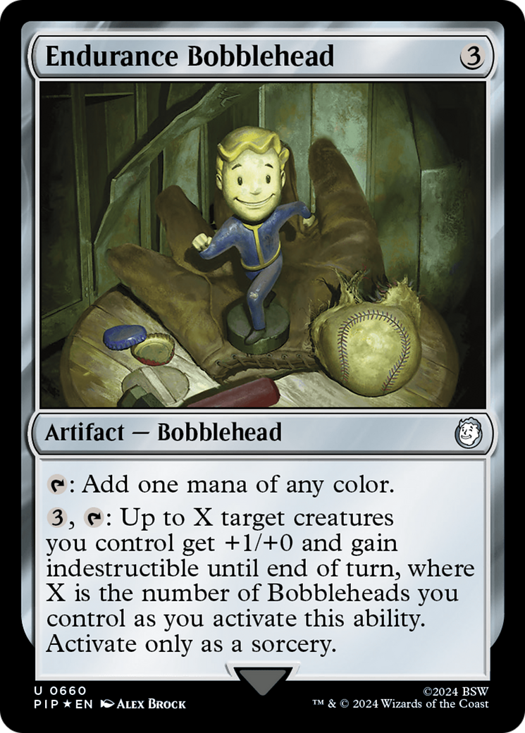 Endurance Bobblehead (Surge Foil) [Fallout] | Rock City Comics