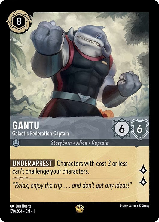 Gantu - Galactic Federation Captain (178/204) [The First Chapter] | Rock City Comics