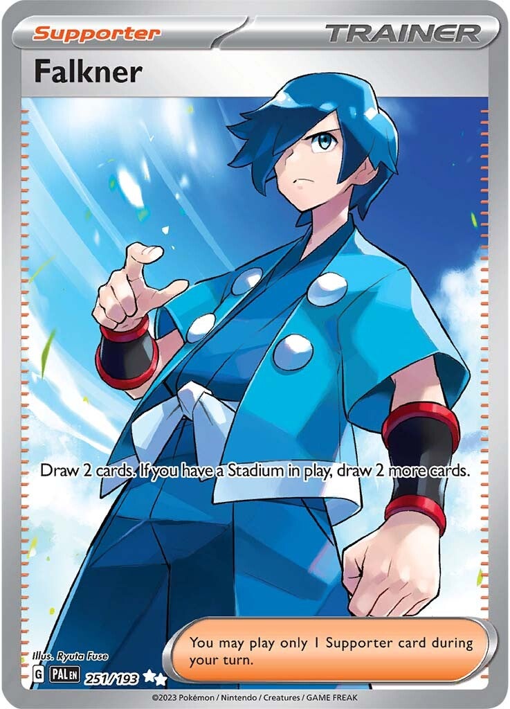 Falkner (251/193) [Scarlet & Violet: Paldea Evolved] | Rock City Comics