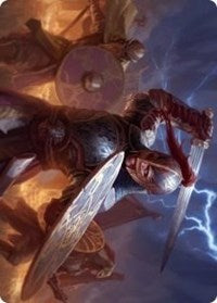 Beskir Shieldmate Art Card [Kaldheim Art Series] | Rock City Comics