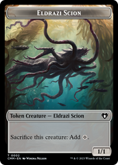 Eldrazi Scion // Drake Double-Sided Token [Commander Masters Tokens] | Rock City Comics