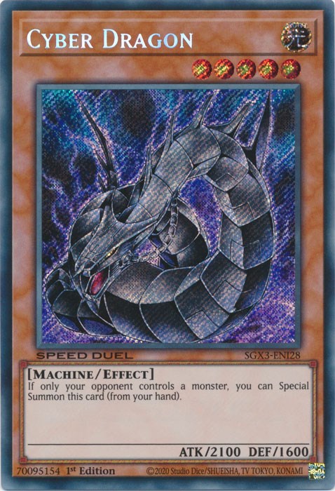 Cyber Dragon [SGX3-ENI28] Secret Rare | Rock City Comics