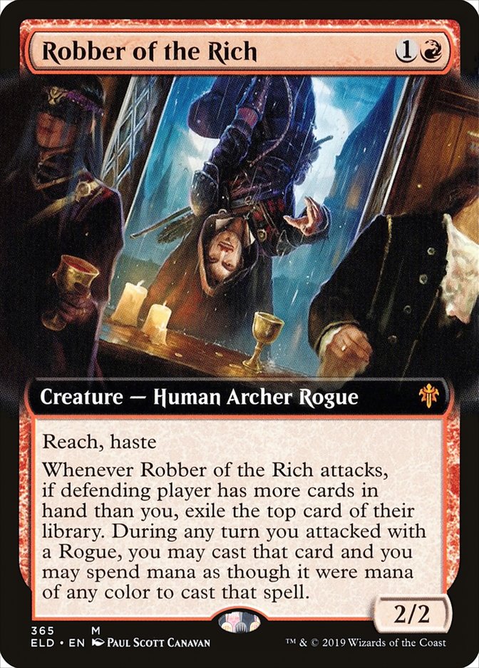 Robber of the Rich (Extended Art) [Throne of Eldraine] | Rock City Comics