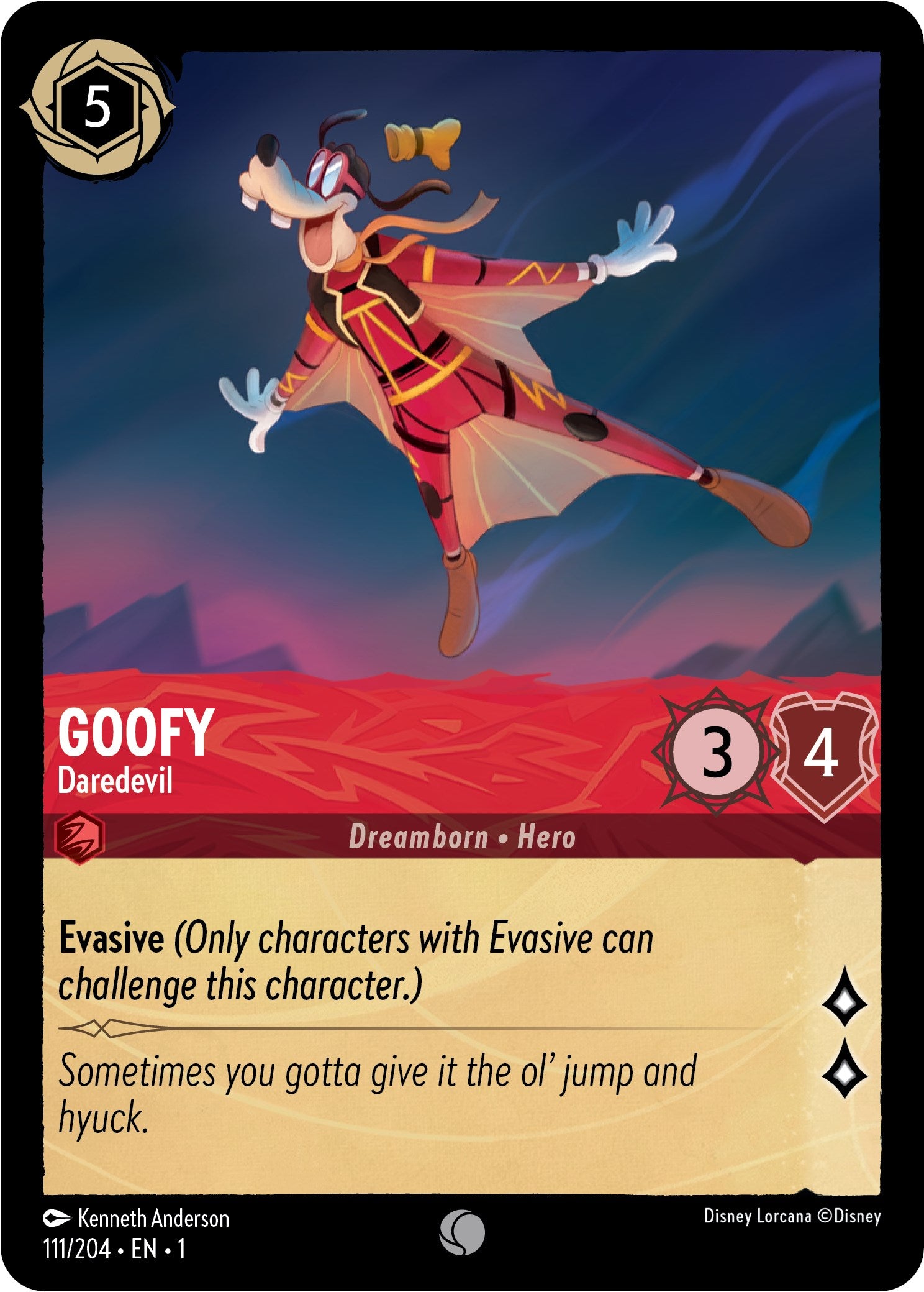 Goofy - Daredevil (111/204) [The First Chapter] | Rock City Comics