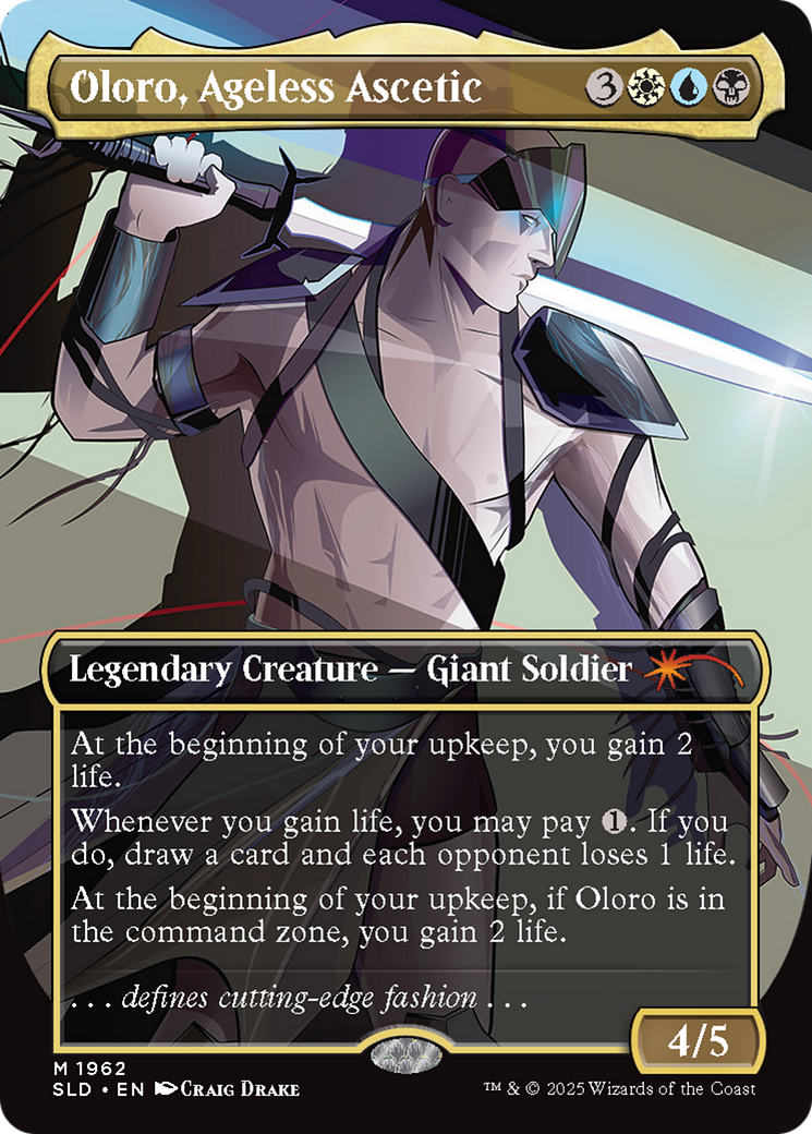 Oloro, Ageless Ascetic (Rainbow Foil) [Secret Lair Drop Series] | Rock City Comics