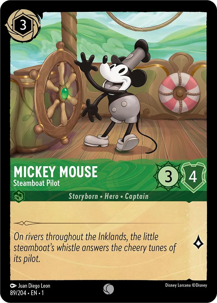 Mickey Mouse - Steamboat Pilot (89/204) [The First Chapter] | Rock City Comics