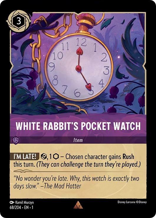 White Rabbit's Pocket Watch (68/204) [The First Chapter] | Rock City Comics