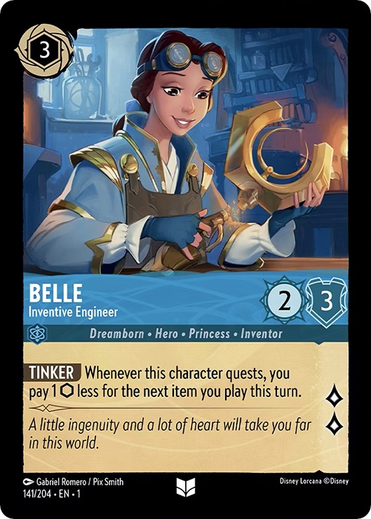 Belle - Inventive Engineer (141/204) [The First Chapter] | Rock City Comics