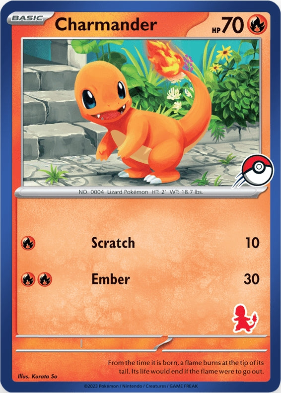 Charmander (Blue Border) [My First Battle] | Rock City Comics