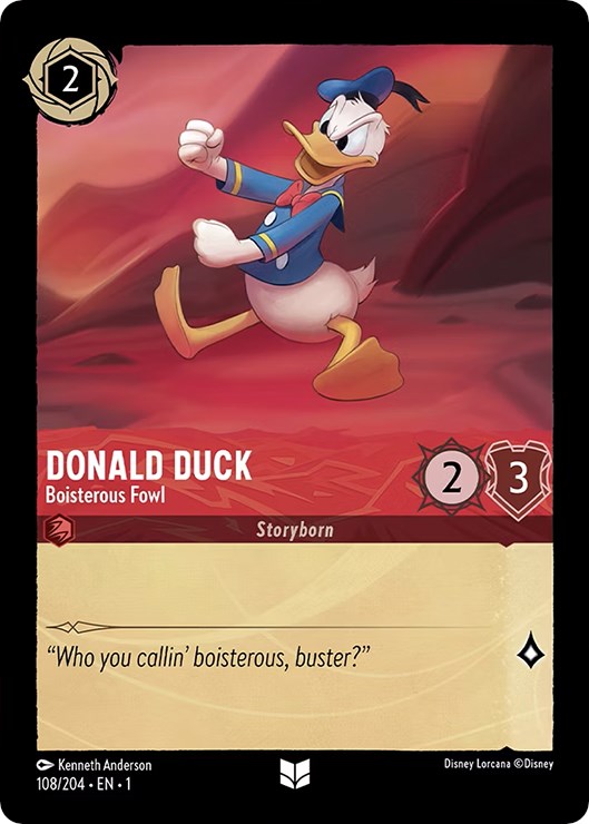 Donald Duck - Boisterous Fowl (108/204) [The First Chapter] | Rock City Comics