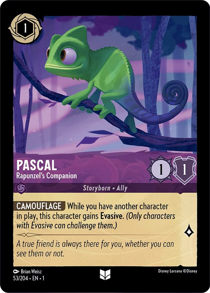 Pascal - Rapunzel's Companion (53/204) [The First Chapter] | Rock City Comics