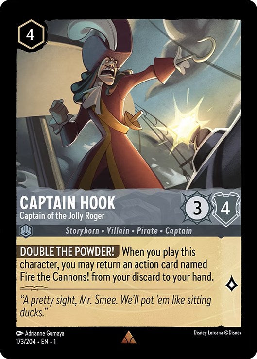 Captain Hook - Captain of the Jolly Roger (173/204) [The First Chapter] | Rock City Comics