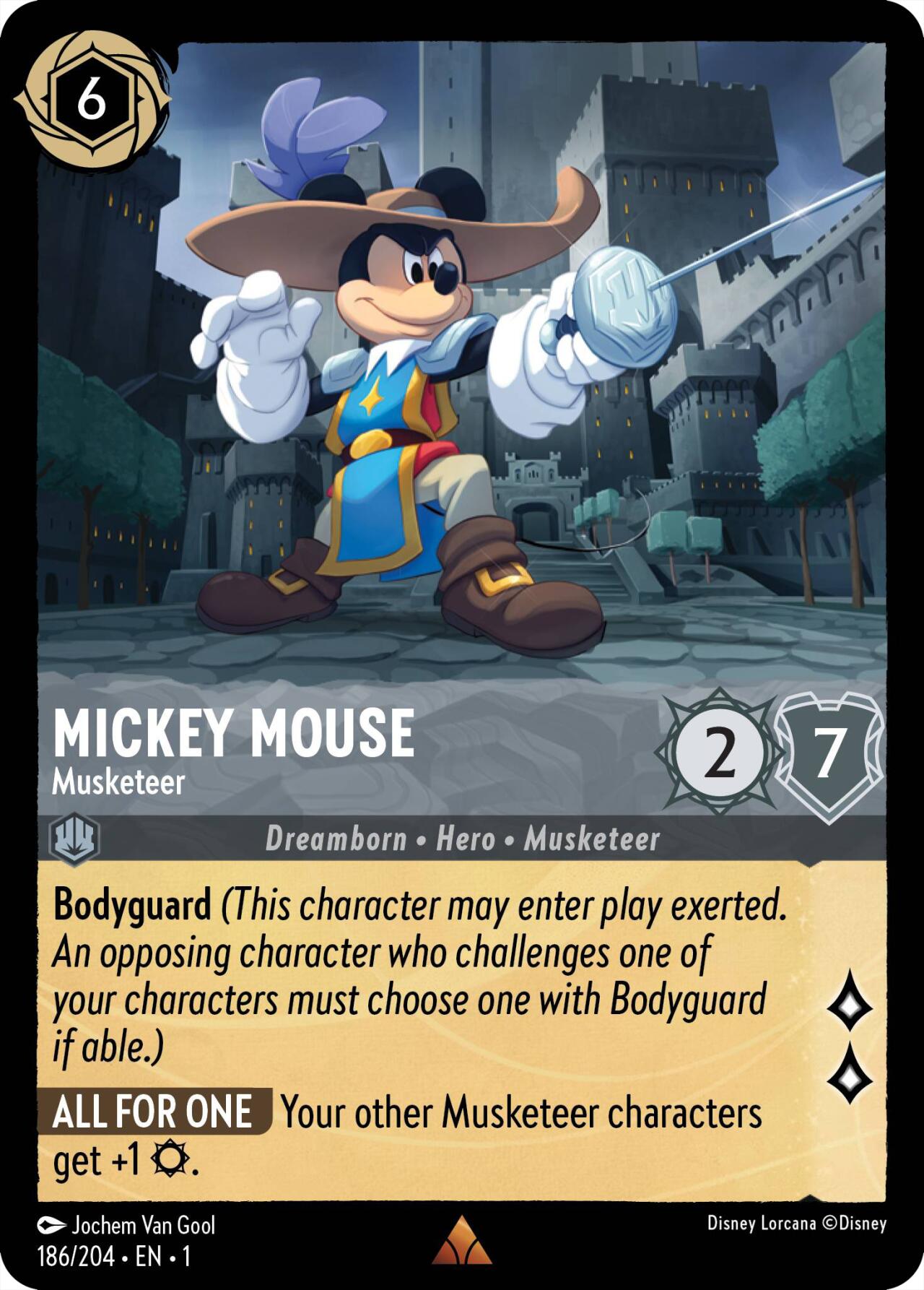 Mickey Mouse - Musketeer (186/204) [The First Chapter] | Rock City Comics